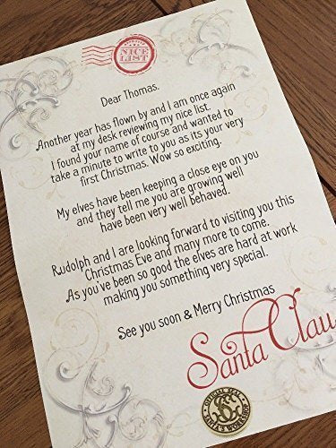 2023 Santa Letter