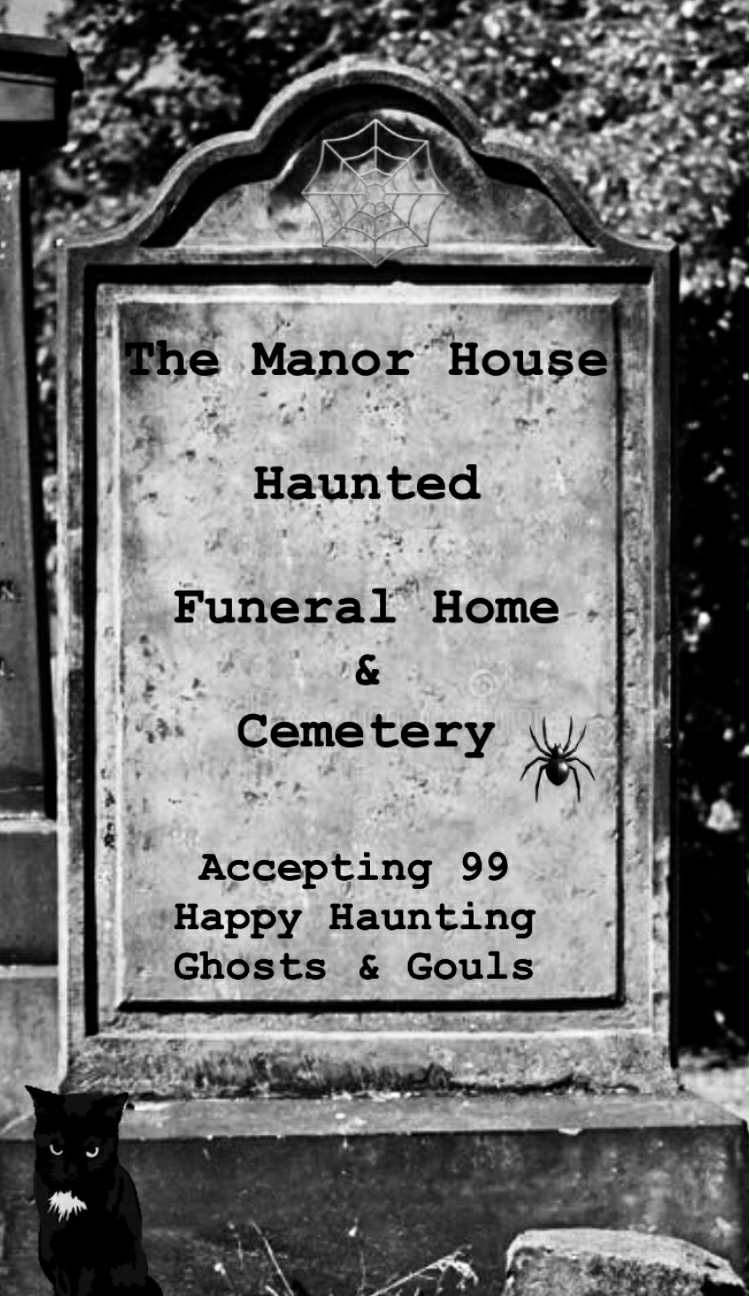 Being Part Of Halloween At The Manor House