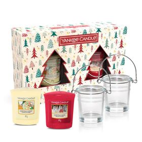 Yankee Candle Votive Candle Set With Holders